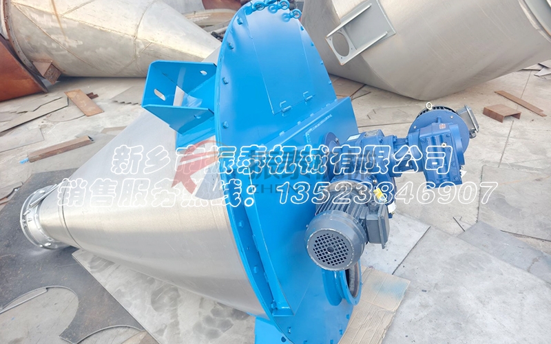 硅藻泥粉體雙螺旋錐形混合機技術解析與應用指南